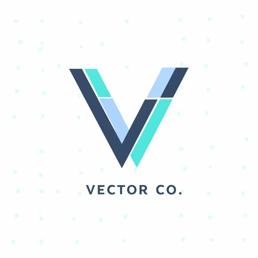 a logo design, with the text 'Vector Co.' , main symbol: Minimalist vector symbol, Moderate, be used in the industry 'Others', with clear background