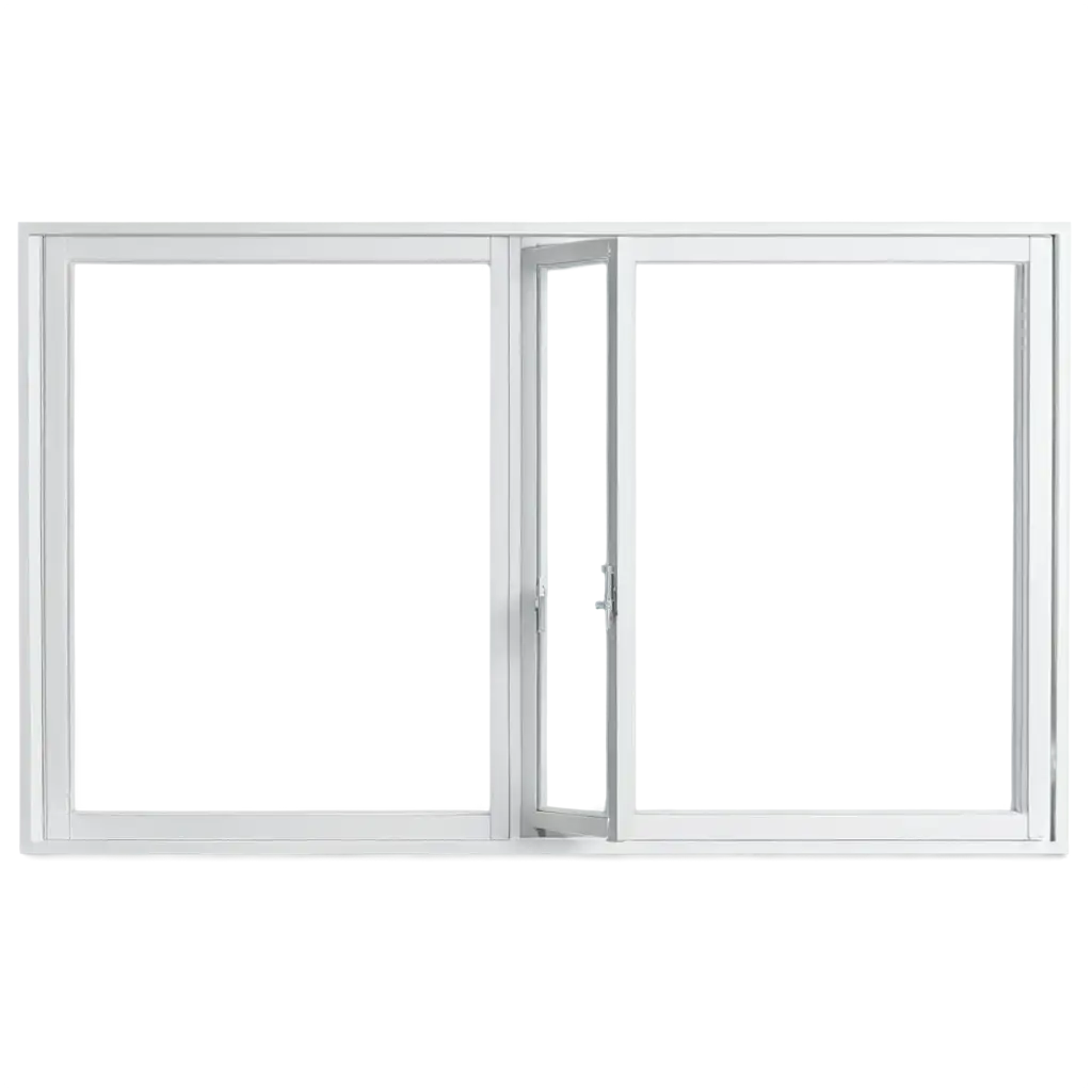 HighQuality-8K-PNG-Image-of-Modern-White-Aluminum-DoubleLeaf-Window