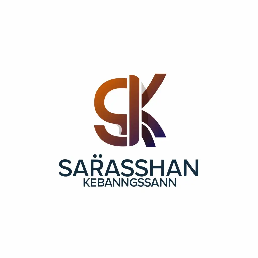 a logo design,with the text "SARASEHAN KEBANGSAAN", main symbol:sk,Moderate,clear background