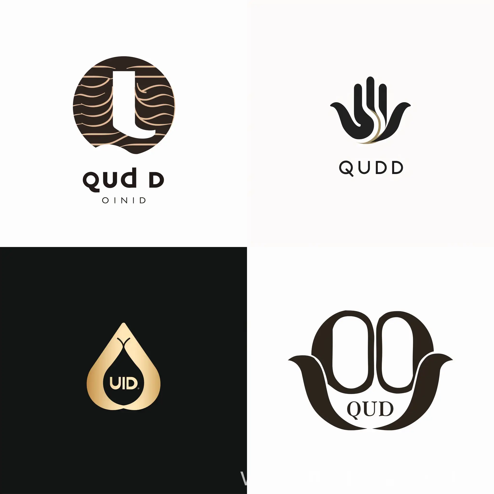 Vintage Oud Logo Design with Intricate Details | JourneyArt