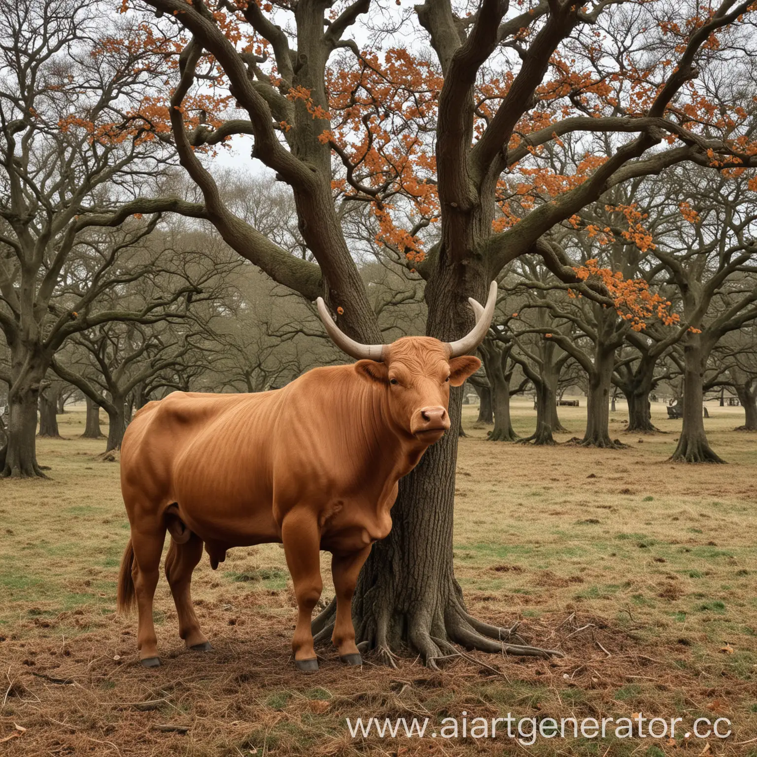 Wise-Oak-Embracing-the-Spirit-of-a-Copper-Bull