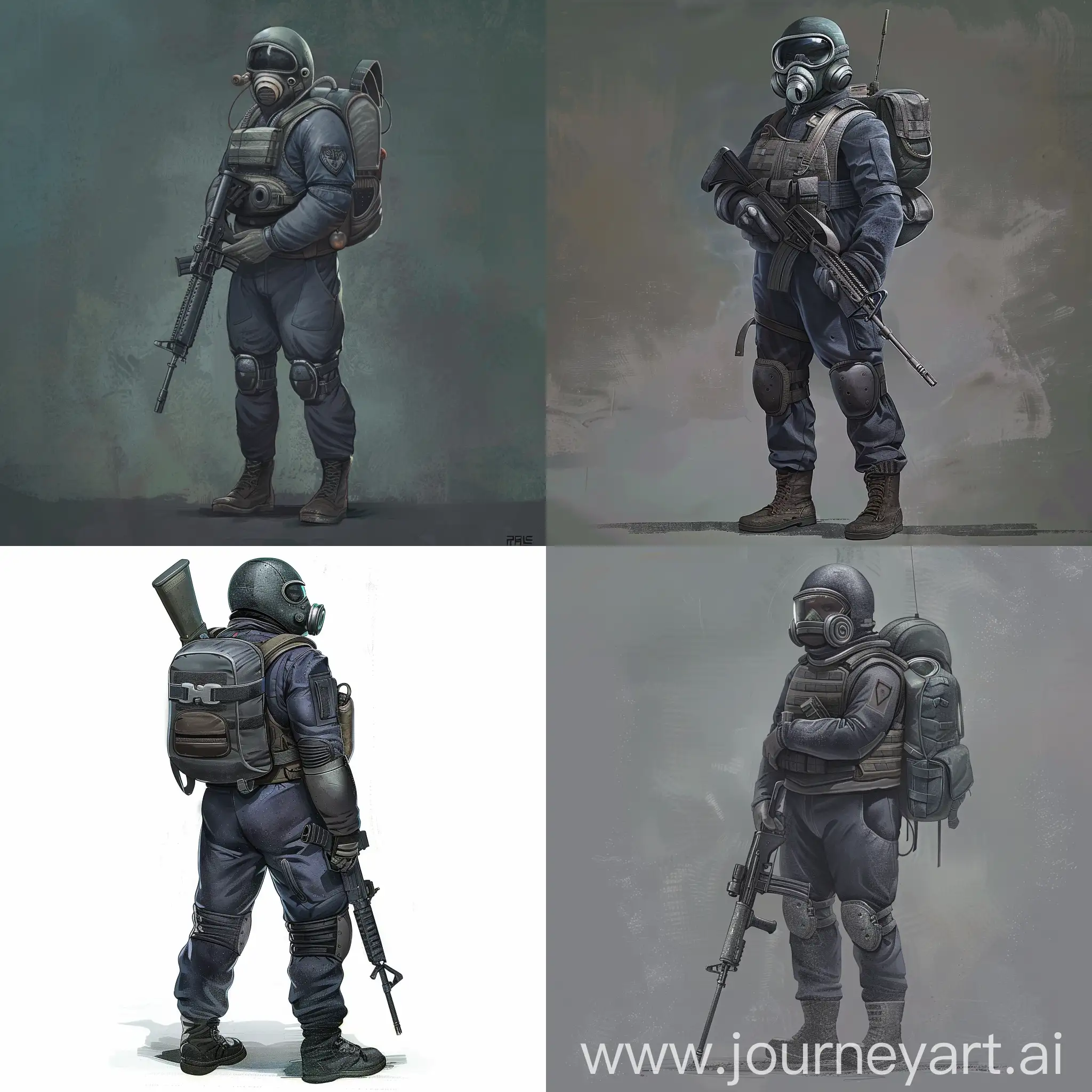 STALKER-Mercenary-in-Dark-Blue-Military-Gear-with-Rifle