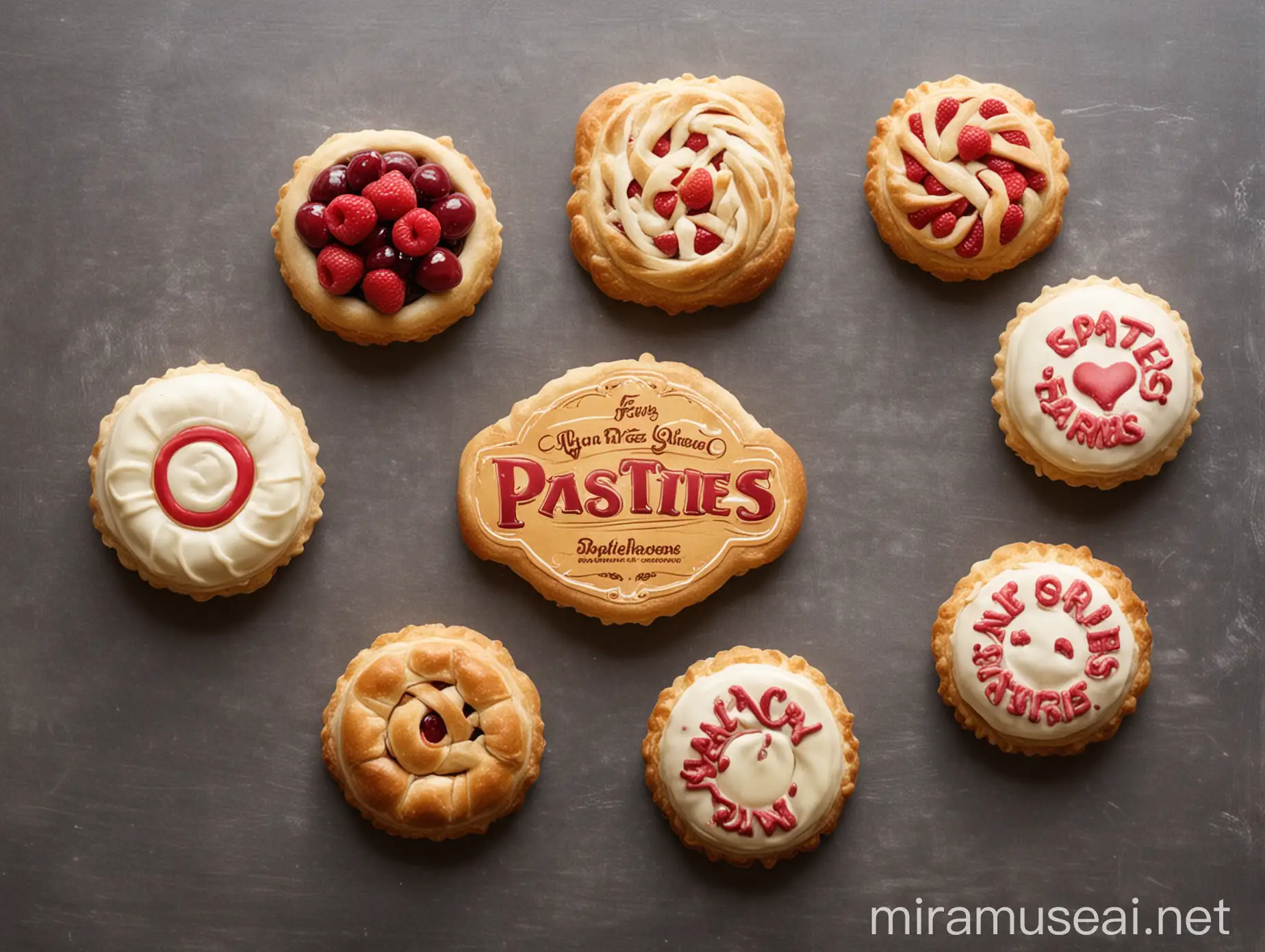 make a logo the logo name Fun-Tastic Pastries