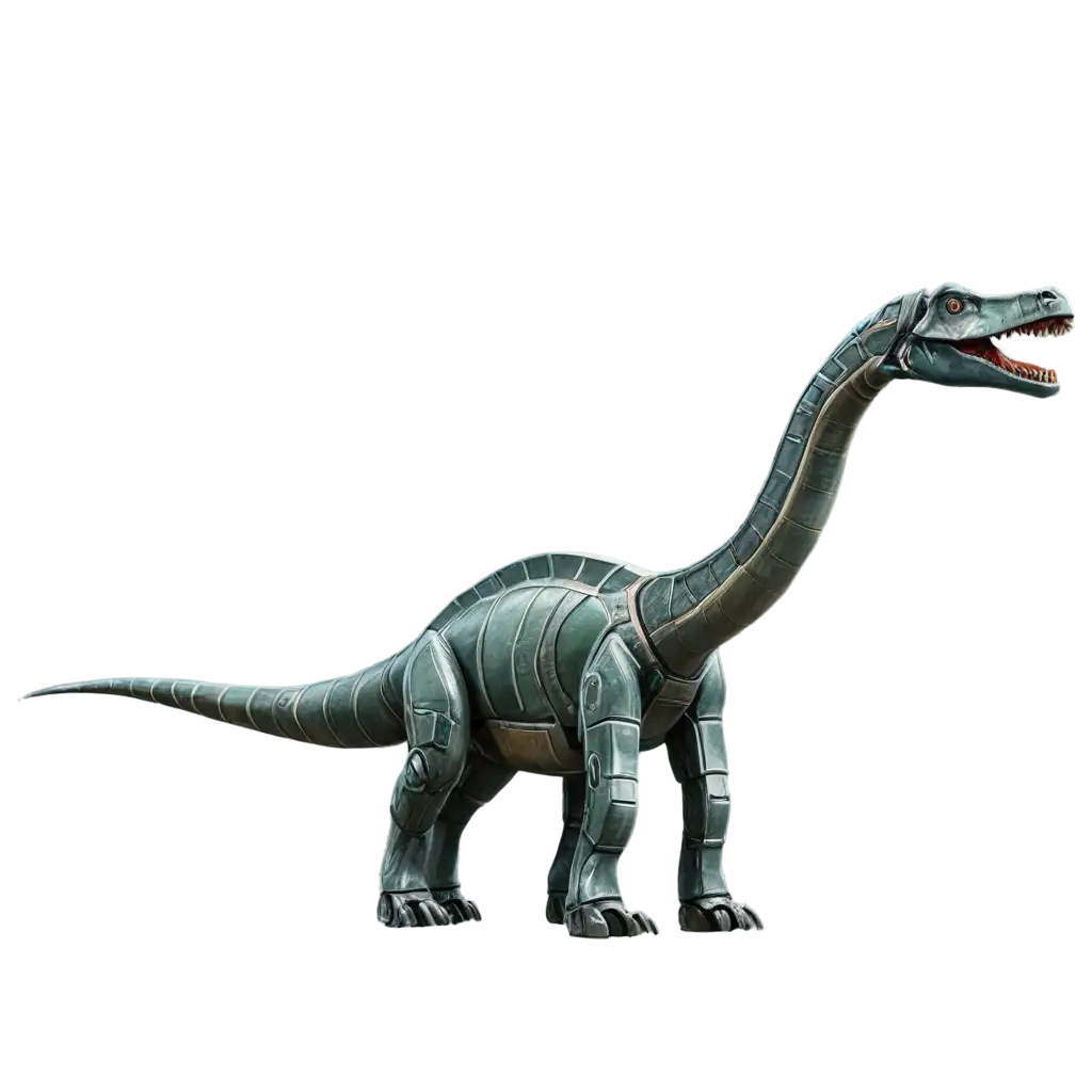 Brachiosaurus-Robot-PNG-Image-Futuristic-Dinosaur-Technology