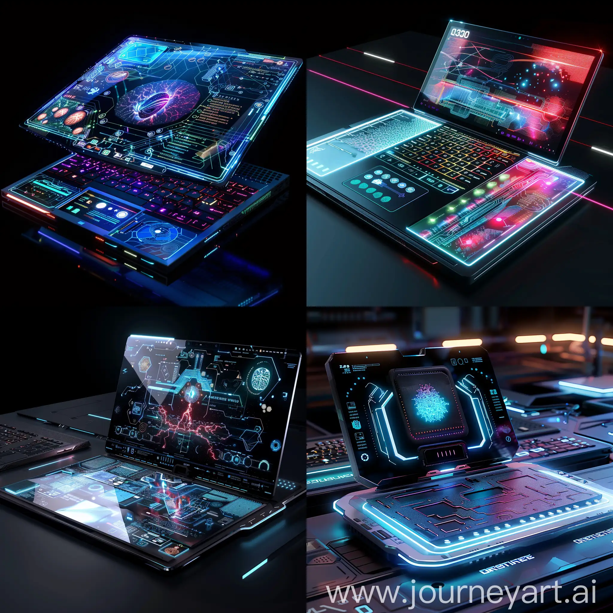 Futuristic-Quantum-Laptop-with-Holographic-Display-and-AI-Integration
