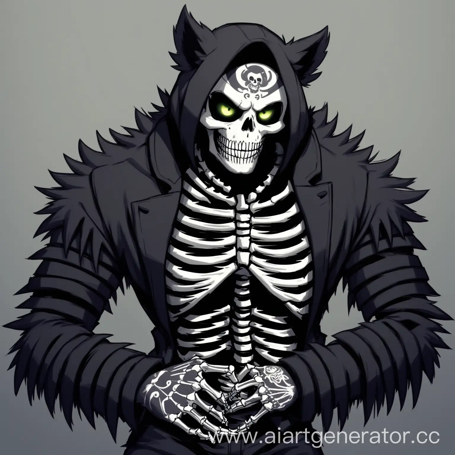 Sinister-Black-Skeleton-with-Furry-Appearance-and-Tattoos