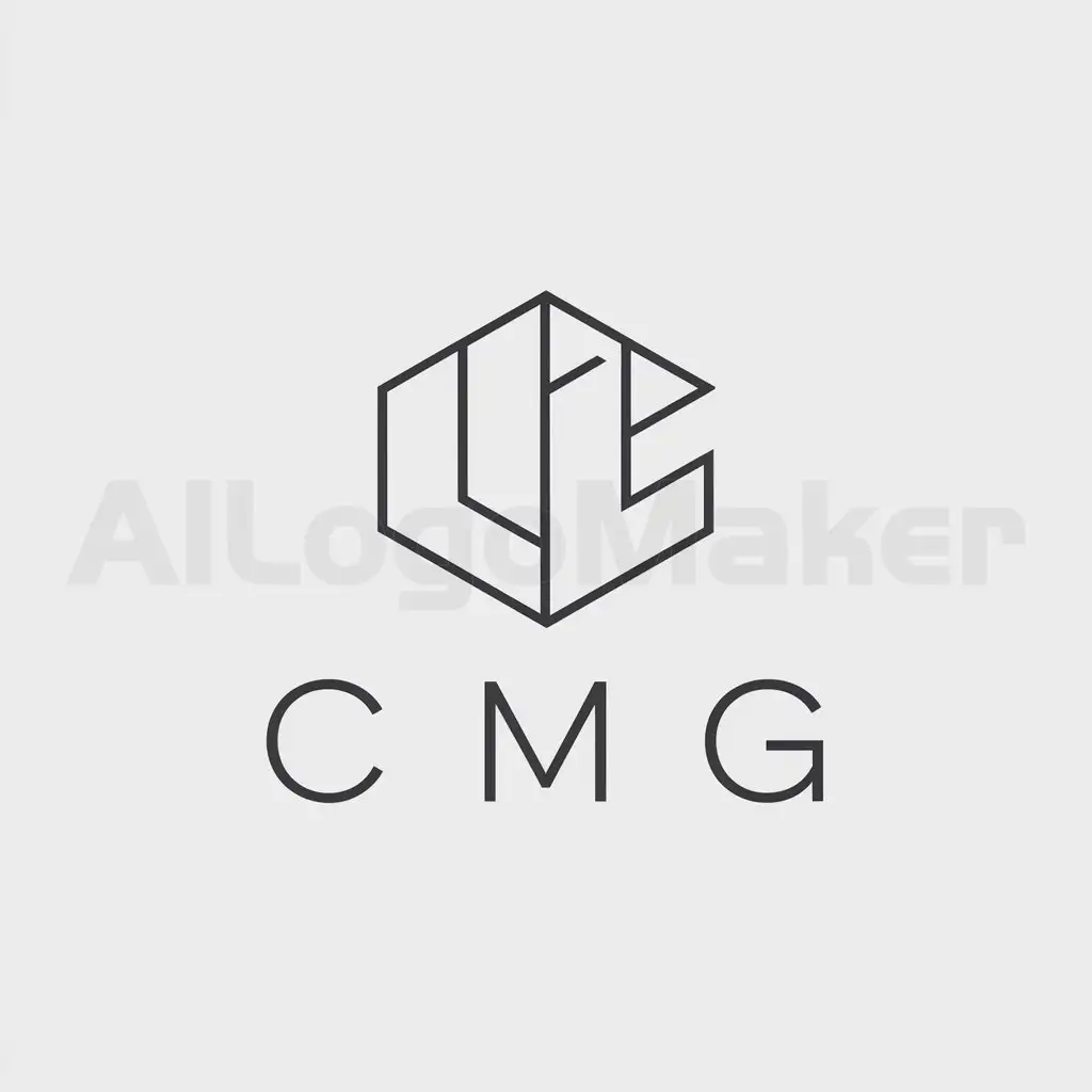 a logo design,with the text "CMG", main symbol:monogram,Minimalistic,be used in Others industry,clear background