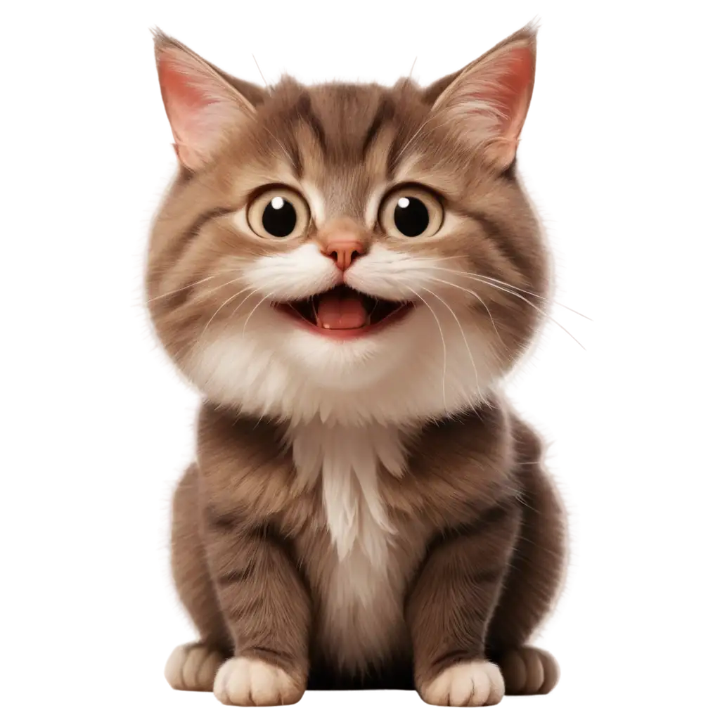 Vibrant-Laughing-Cartoon-Cat-PNG-Enhance-Your-Content-with-a-Cheerful-Feline