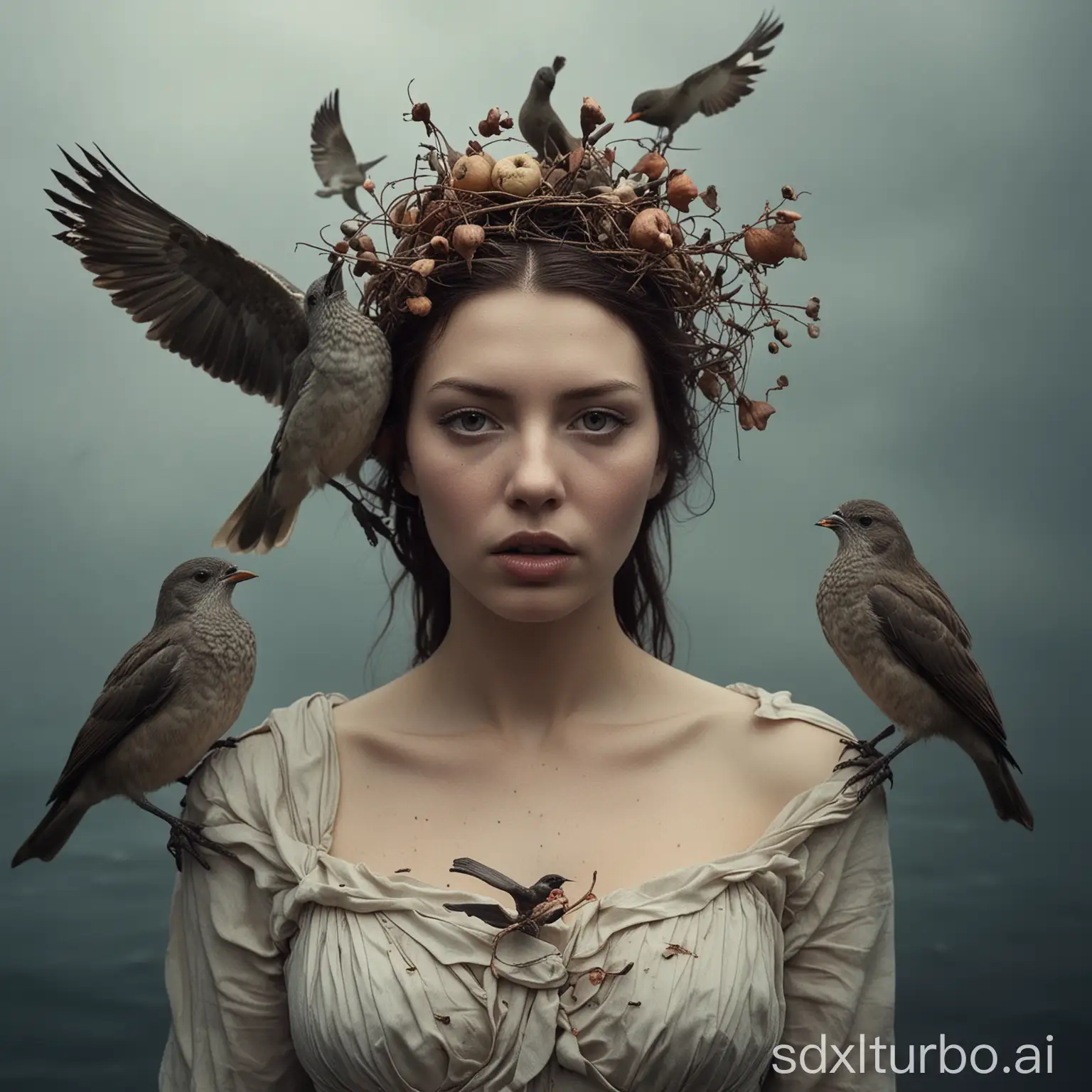 Sirens, these creatures, often depicted as a blend of woman and bird, embody the perilous allure of the unknown, photography