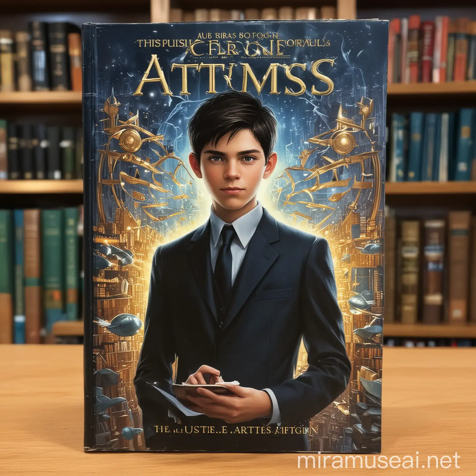 BookAccurate Artemis Fowl with Magical Creatures and Technology