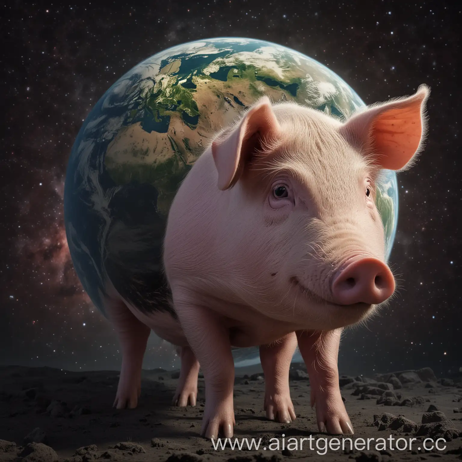 Giant-Pig-Planet-Majestic-Swine-in-Cosmic-Splendor