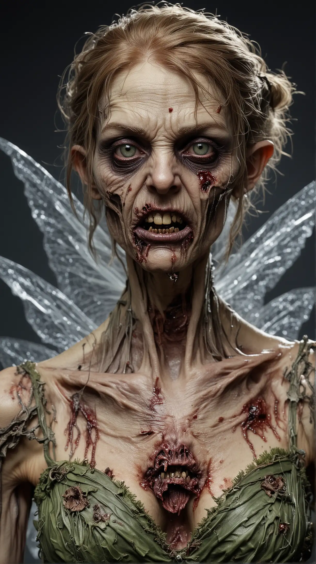 A Realistic Lifelike fairy Zombie. NO blood or gore