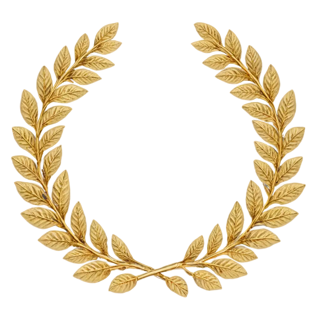 Exquisite-Roman-Golden-Wreath-PNG-Captivating-Historical-Elegance-in-Digital-Art