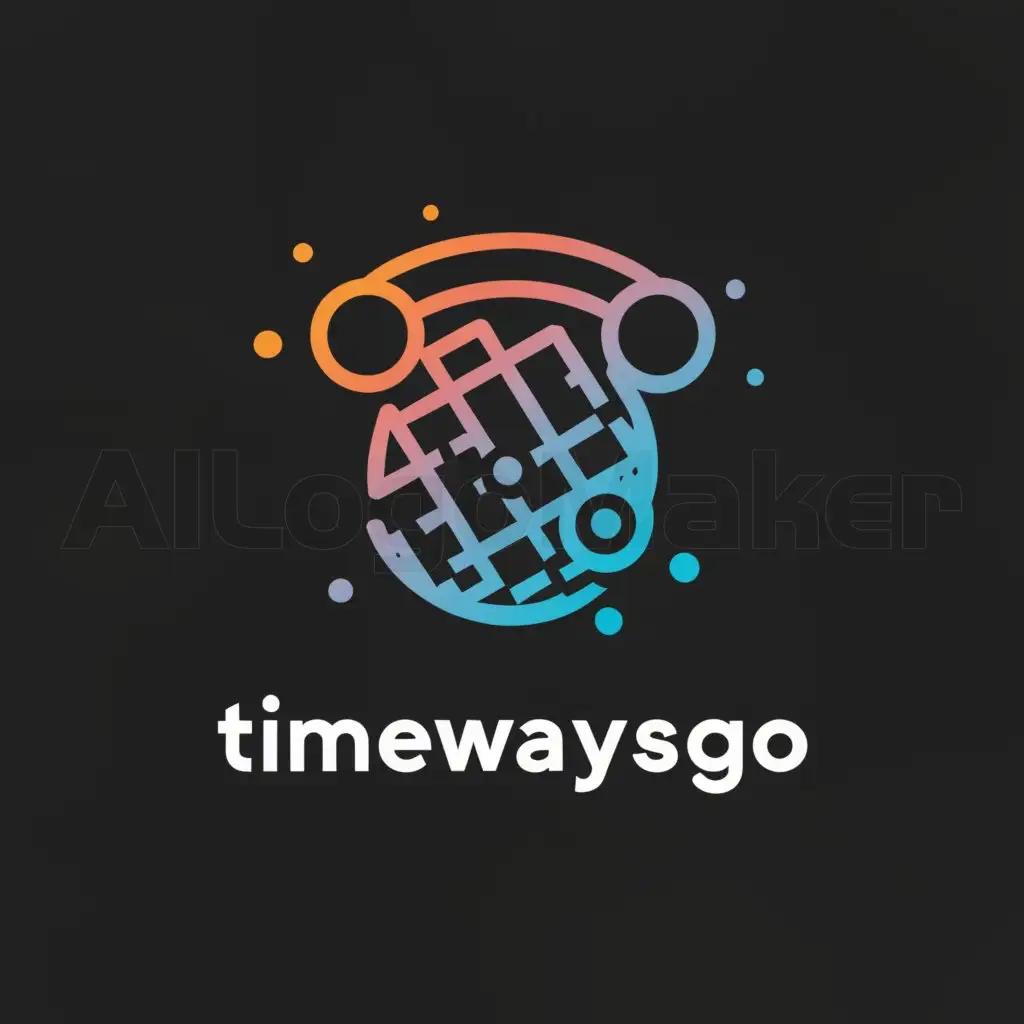 a logo design,with the text "TIMEWAYSGO", main symbol:KEYPAD TELEPHONE,Moderate,be used in Entertainment industry,clear background