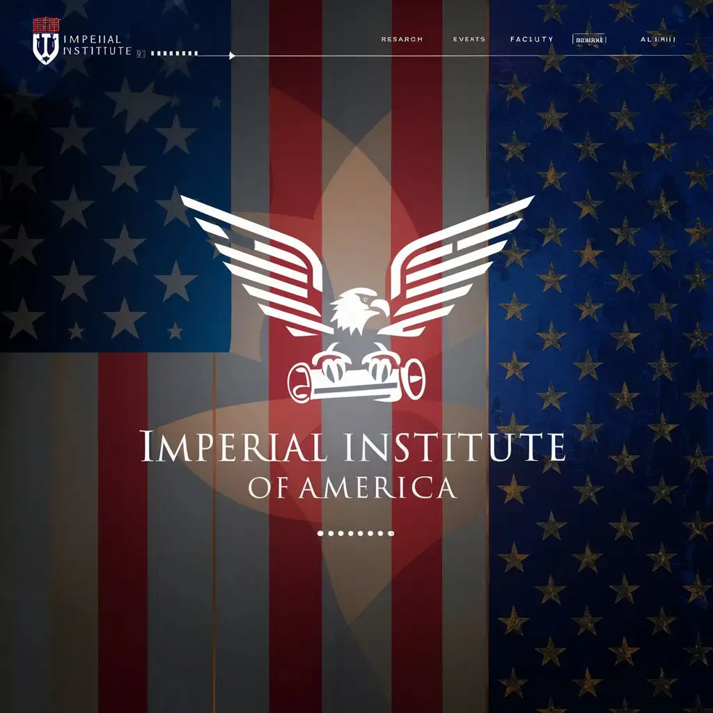 A blog header for the 'Imperial institute of America'