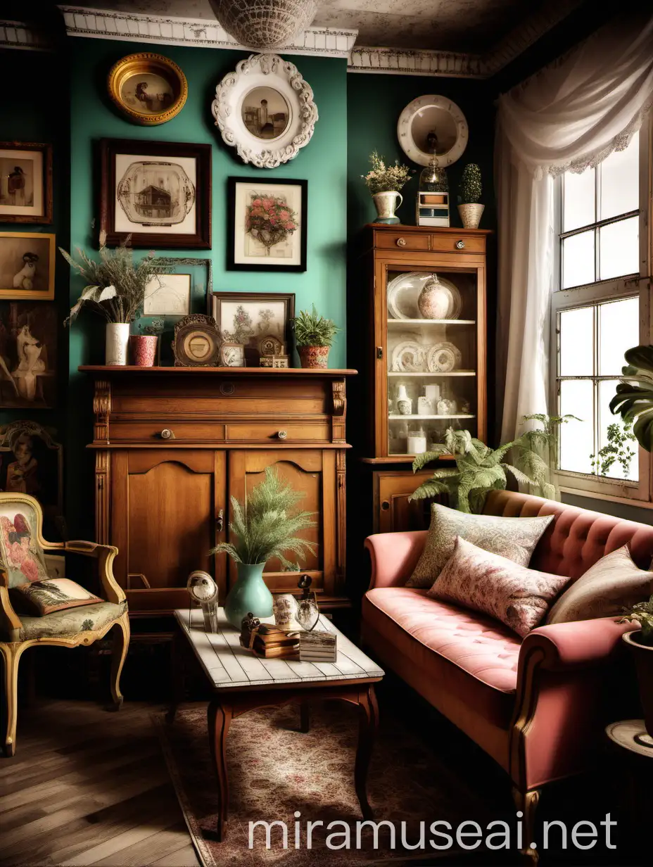 Vintage Home Decoration Nostalgic Touches and Classic Ornaments