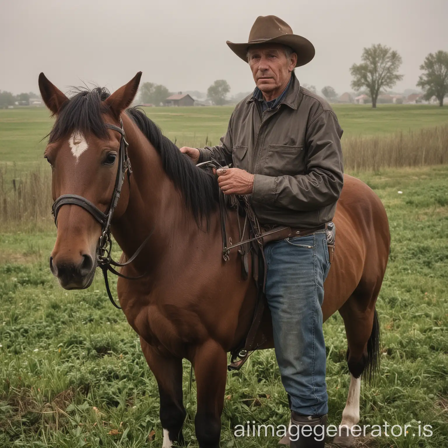 Experienced-Horseman-Riding-Through-Fields