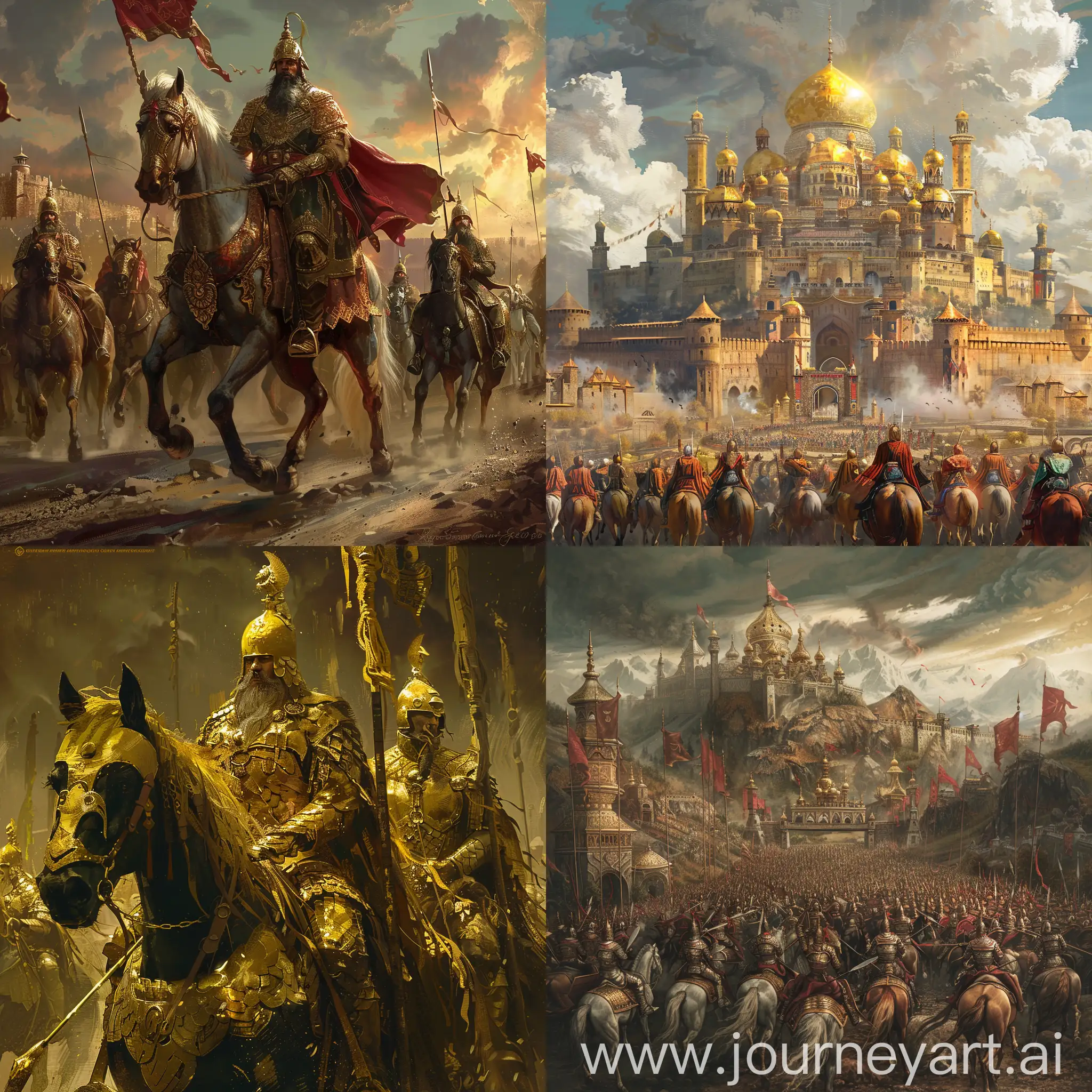 Reimagined-Golden-Horde-Warriors-in-11-Aspect-Ratio