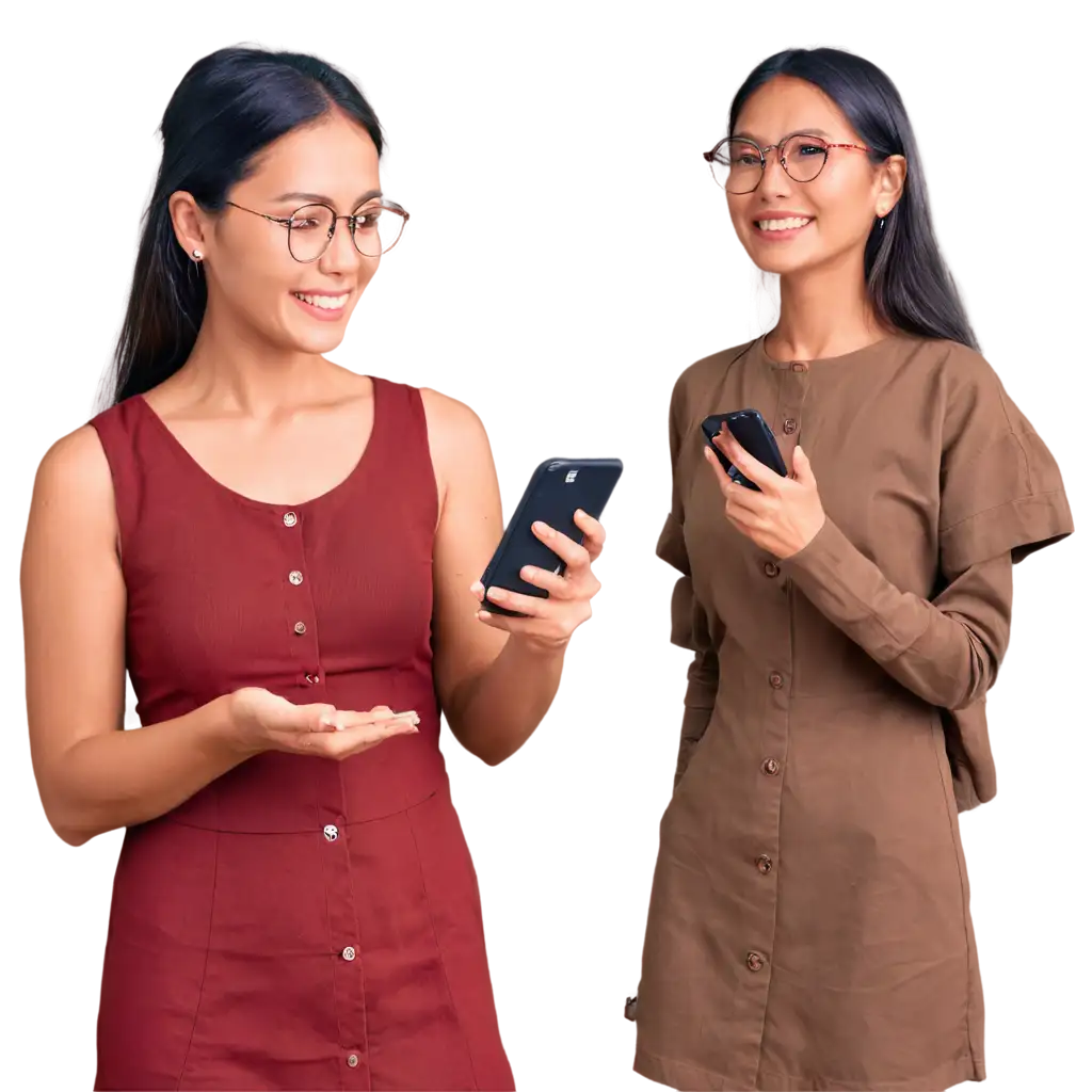 PNG-Image-of-Thai-Woman-Using-Phone-Capturing-Good-Value-in-the-Digital-Age
