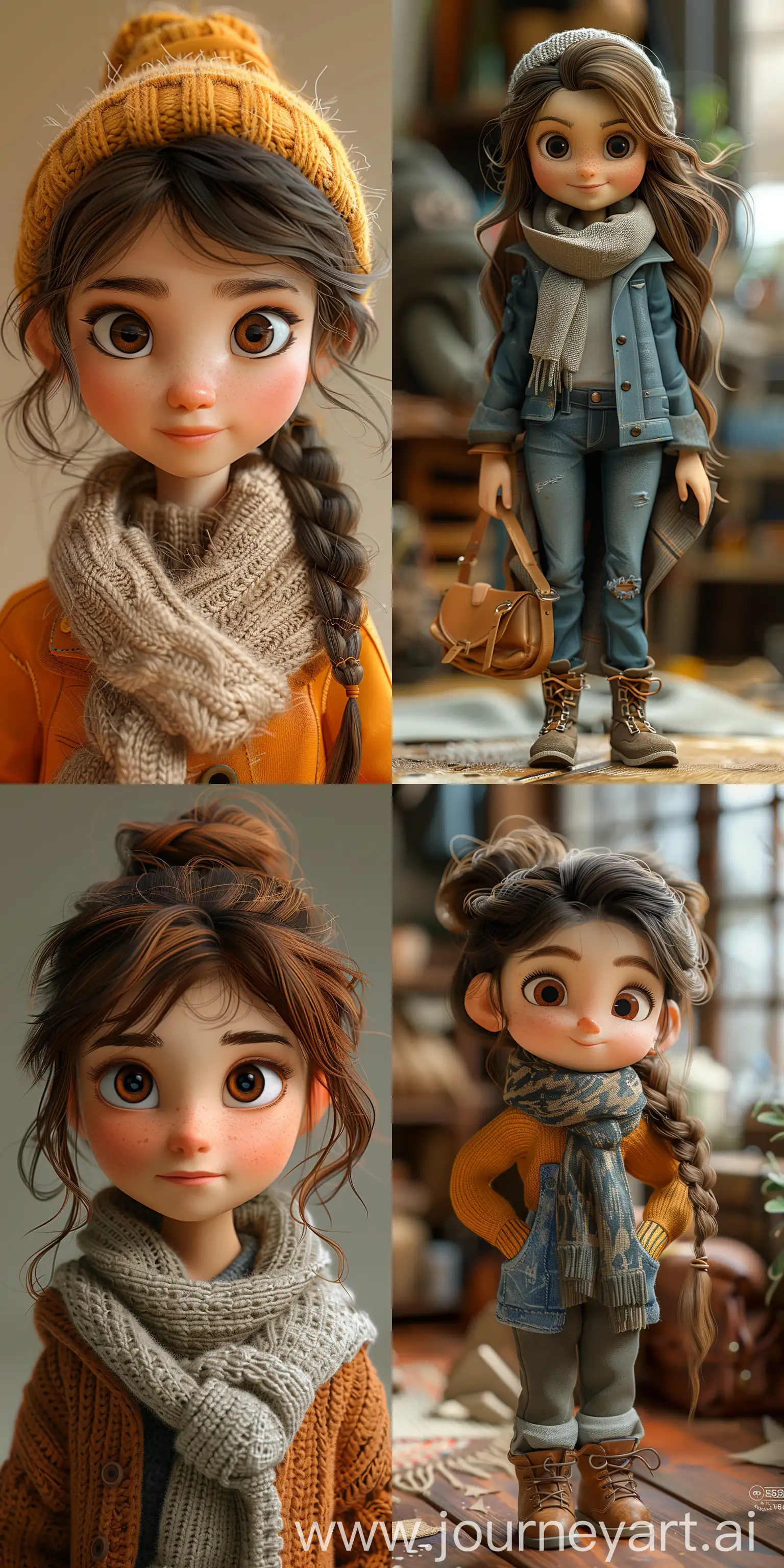 Charming-3D-PixarStyle-Image-of-a-Cute-Girl