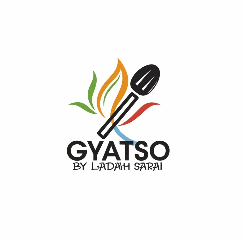 a logo design,with the text "gyatso by Ladakh Sarai", main symbol:Korean,Moderate,be used in Restaurant industry,clear background