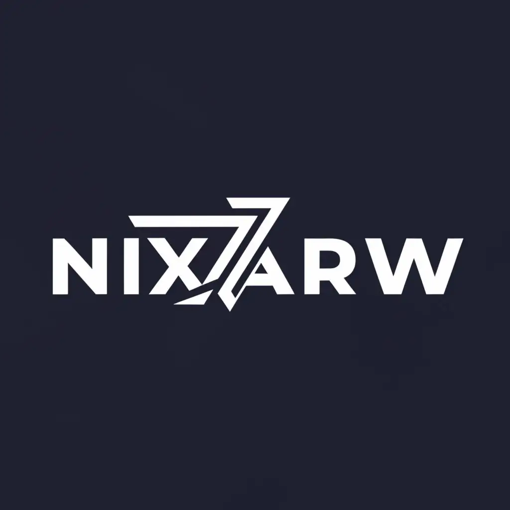 a logo design,with the text "Nixt Arrow", main symbol:Arrow,Moderate,be used in Technology industry,clear background