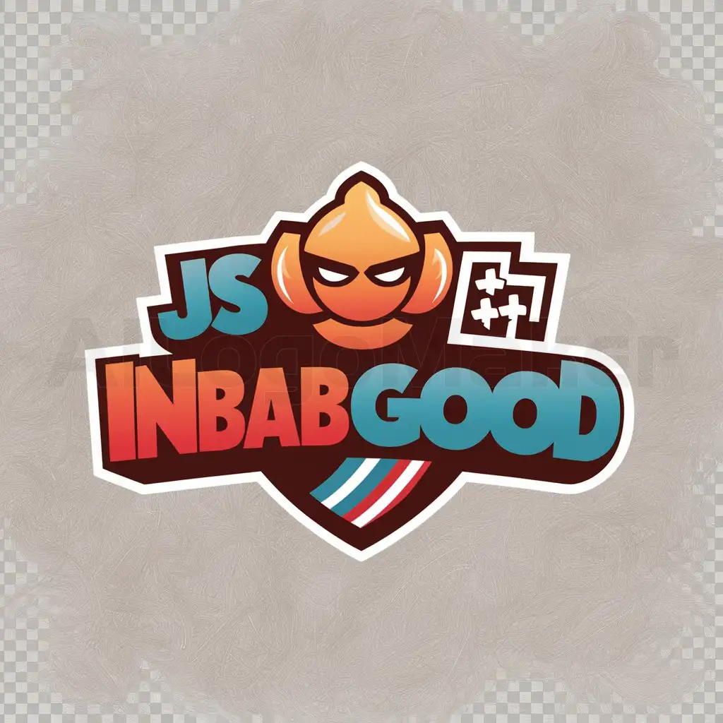 a logo design,with the text "JS | InBABgooD", main symbol:Icon from game Brawl stars,Moderate,be used in TikTok industry,clear background
