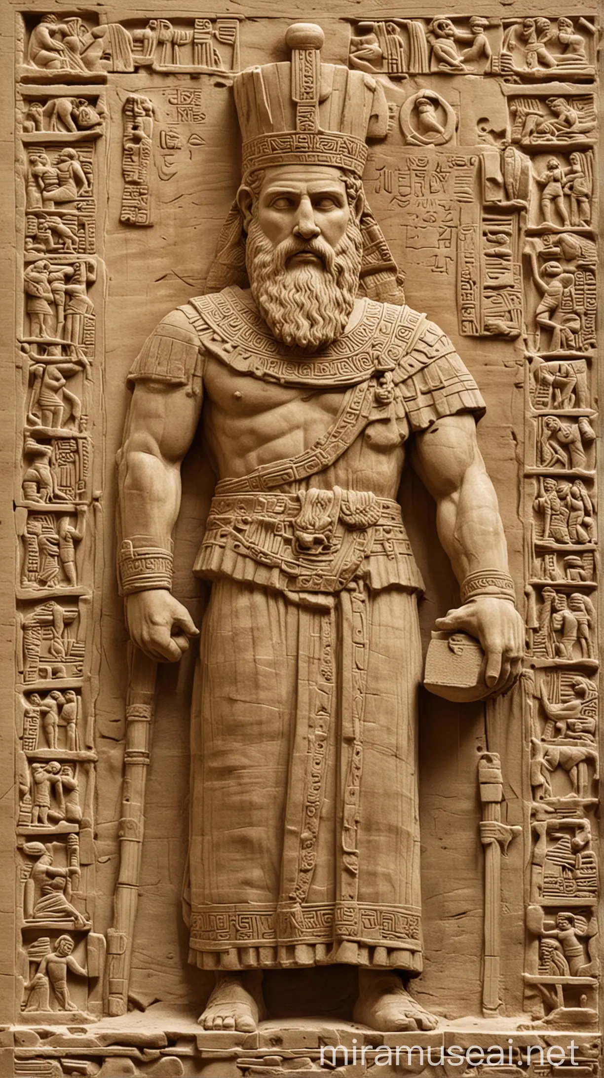 A Babylonian king in ancient world 