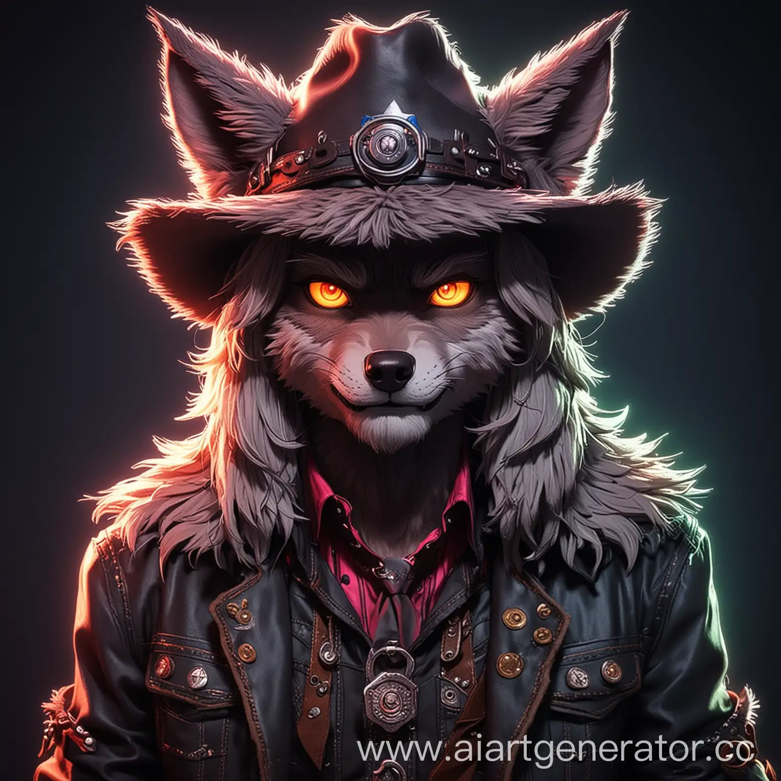 Neon-Anime-Wolf-Cowboy-with-a-Furry-Twist