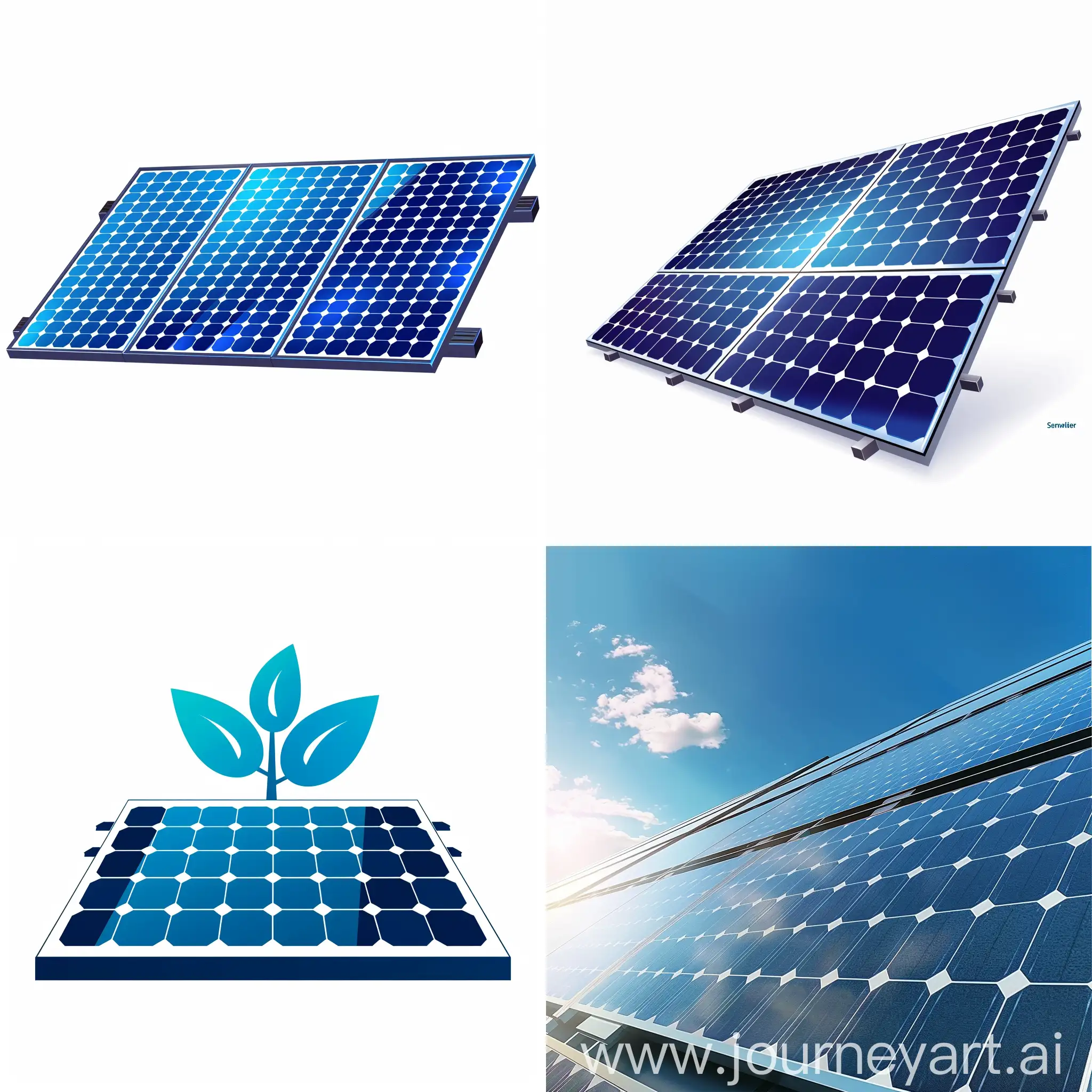 Logo entreprise panneaux photovoltaiques