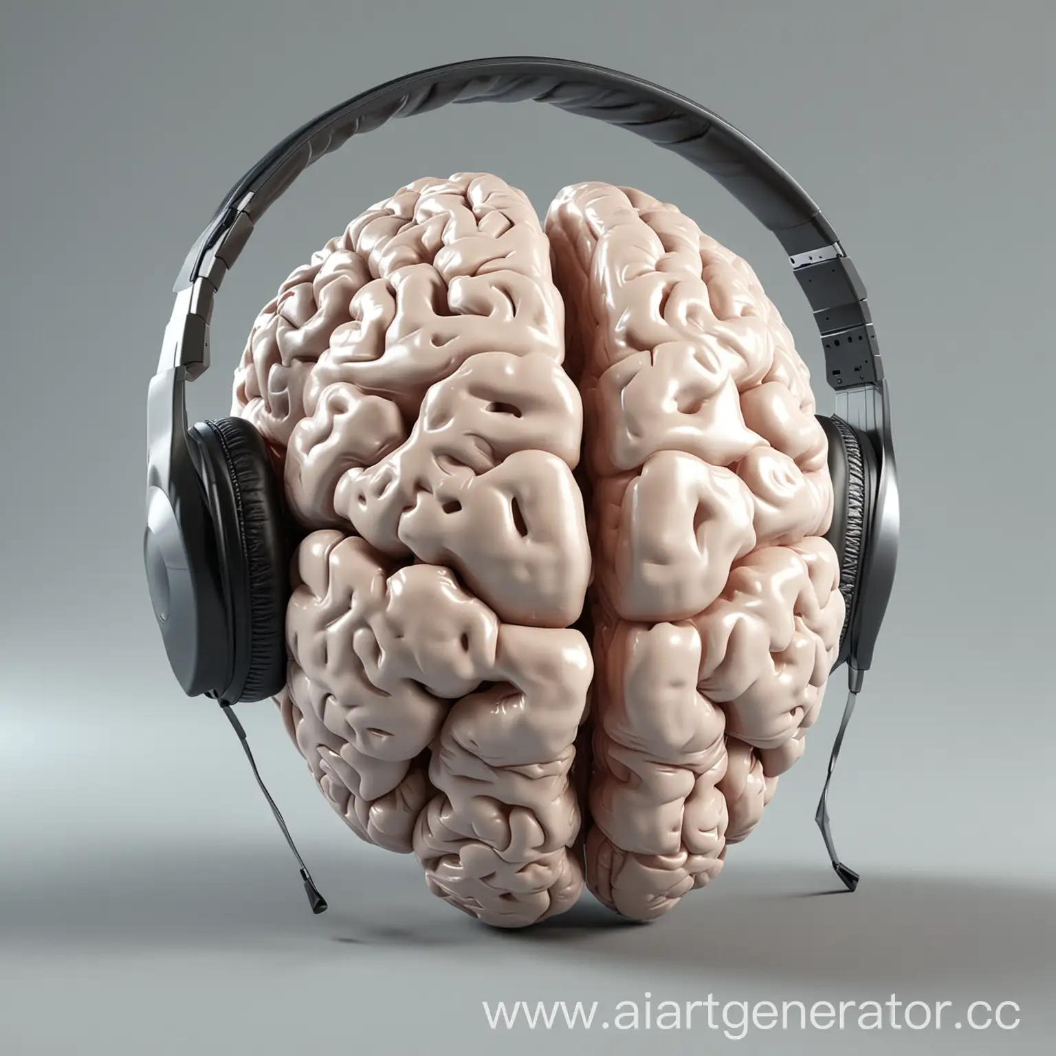 3D-Digital-Illustration-of-Brain-Wearing-Headphones
