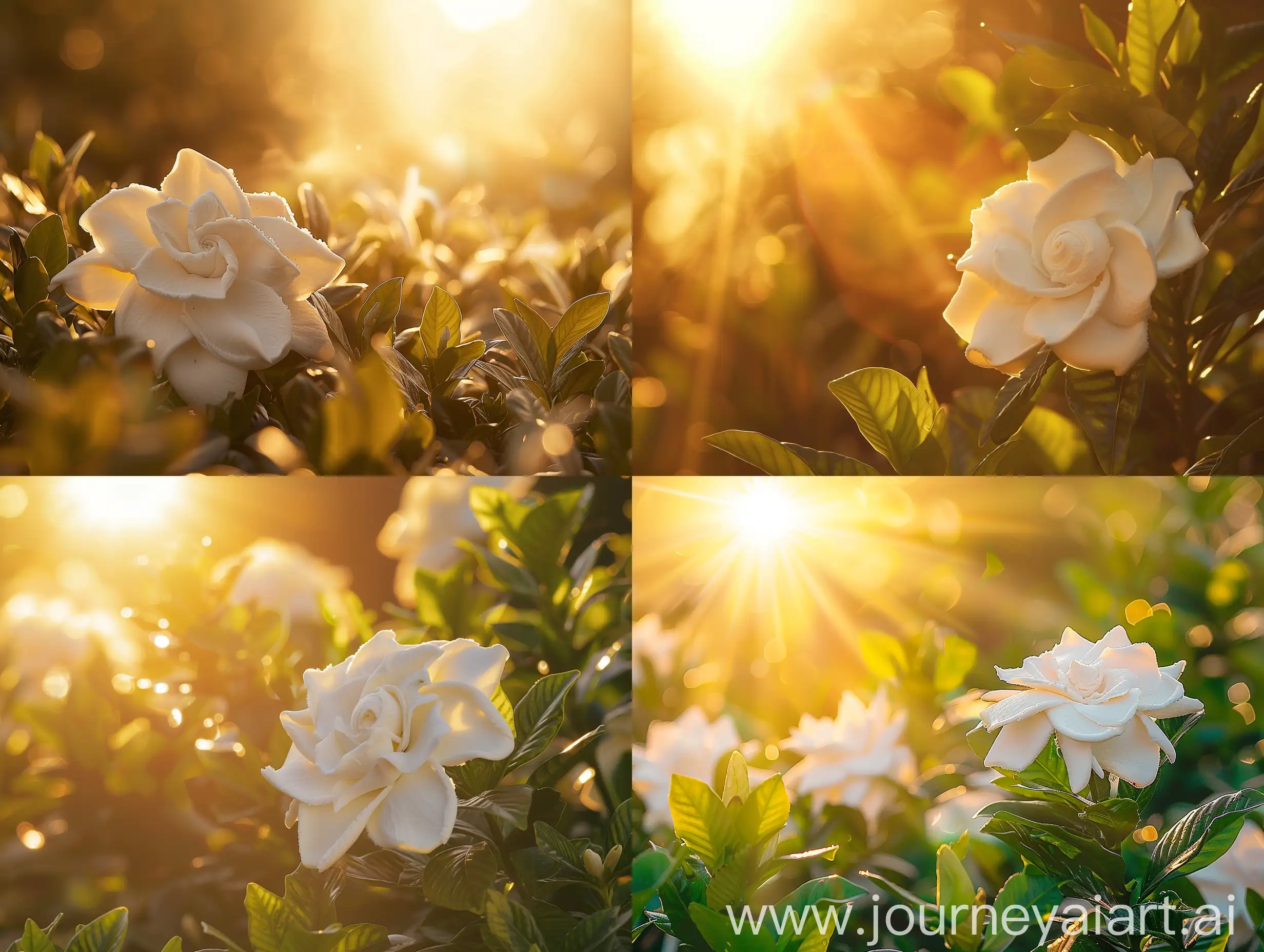 Gardenia-Frostproof-Serene-Beauty-in-Golden-Sunlight