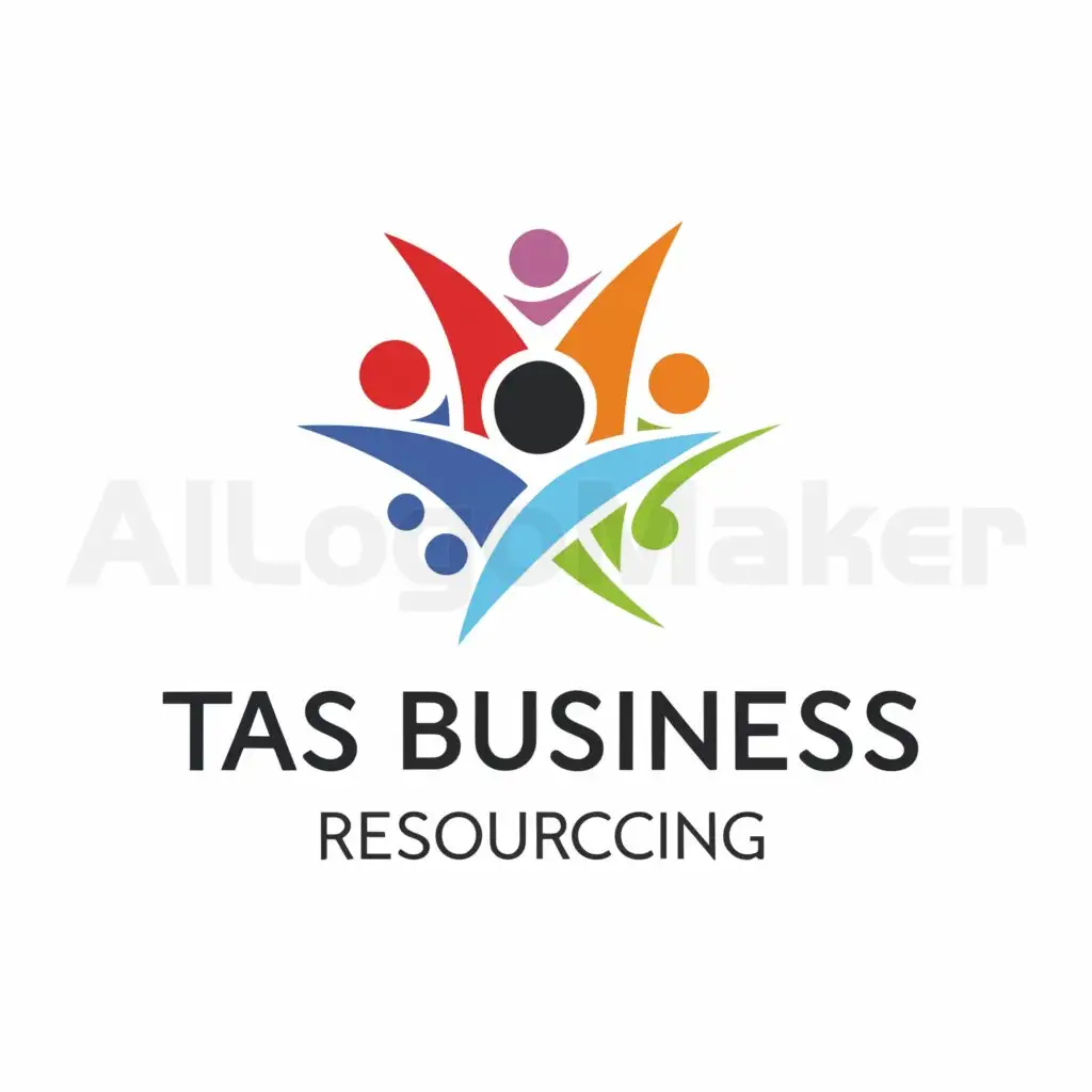 LOGO-Design-for-Tas-Business-Resourcing-Central-Symbol-of-Connectivity-with-a-Clear-Background