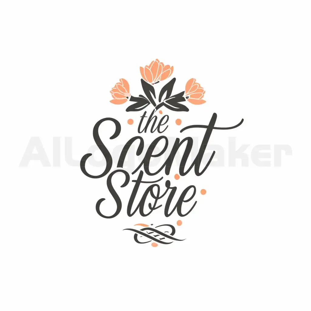 a logo design,with the text "The Scent Store", main symbol:Scent,complex,be used in Beauty Spa industry,clear background