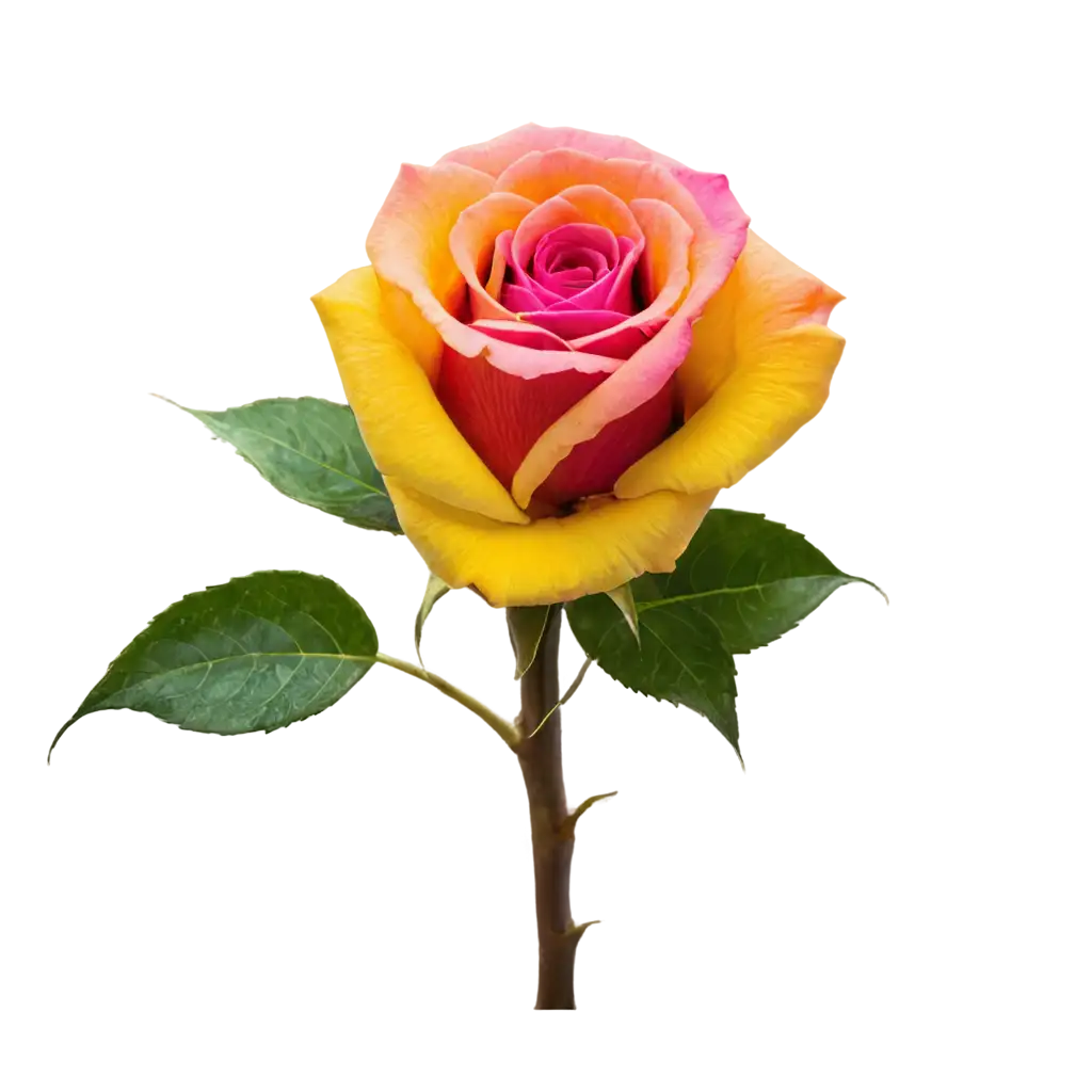 Vibrant-PNG-Image-Close-Up-of-Rainbow-Rose-Flower-for-Stunning-Visuals