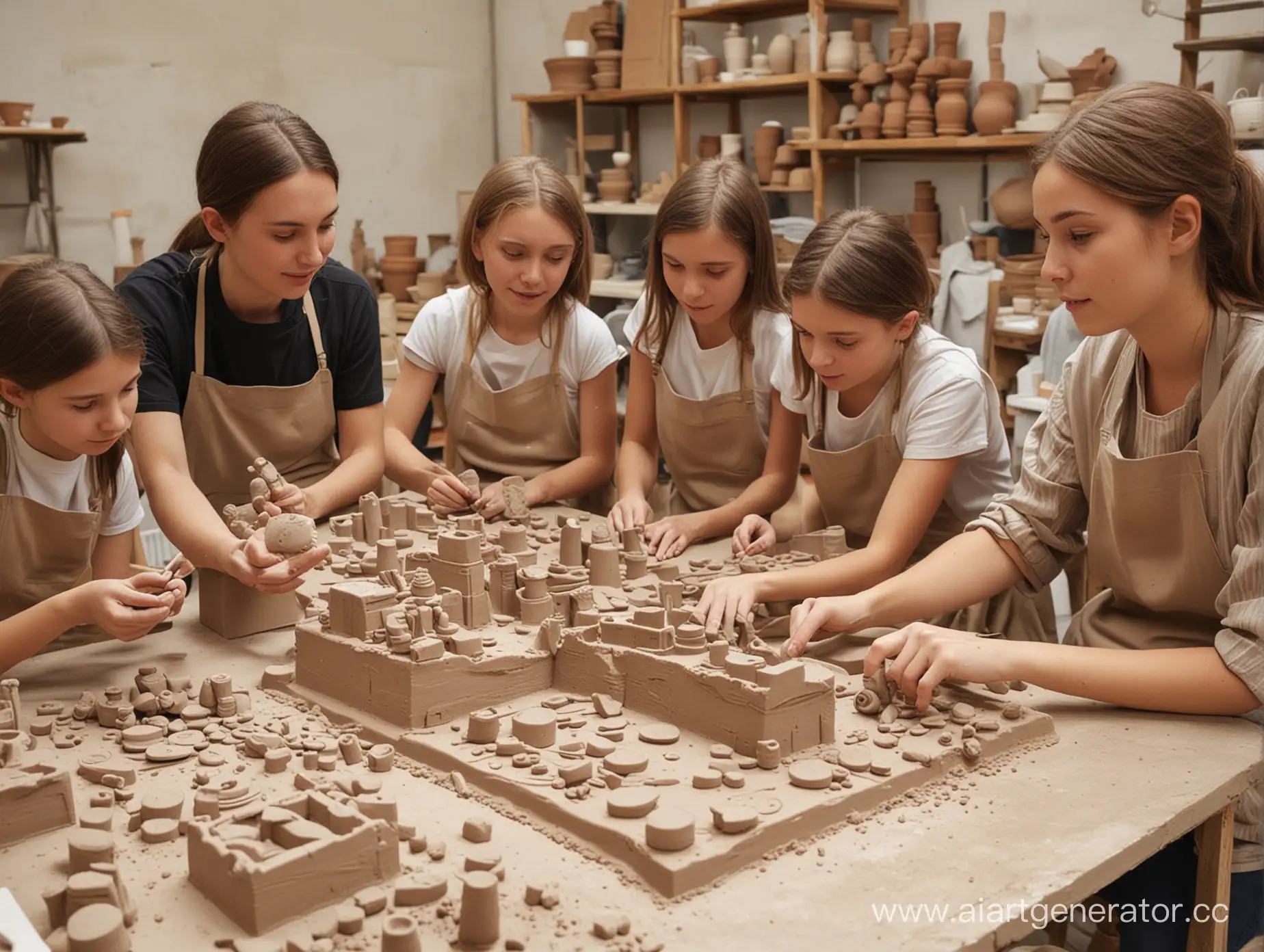 Youthful-Clay-Modeling-Workshop-Creativity-in-Action