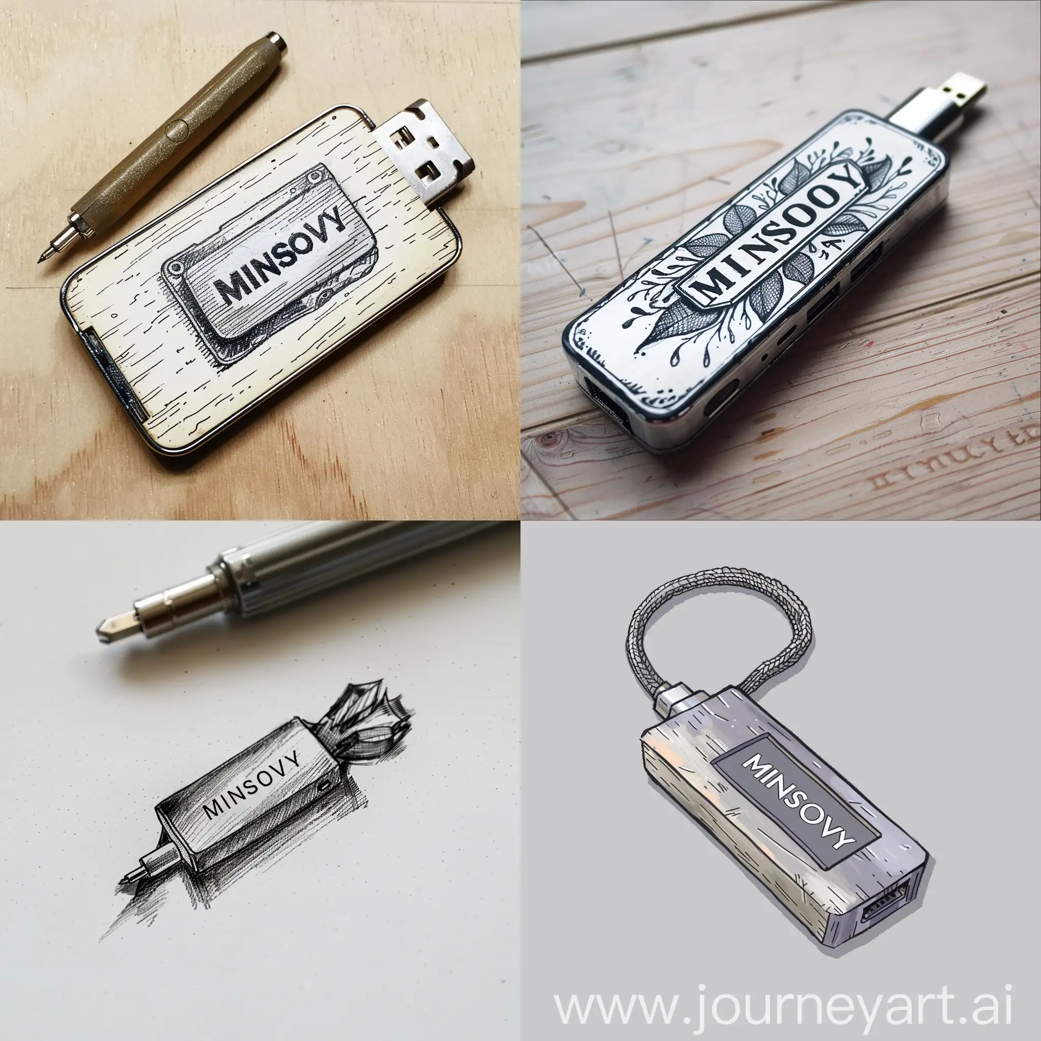 Flash-Drive-with-Inscription-MINUSOVOY