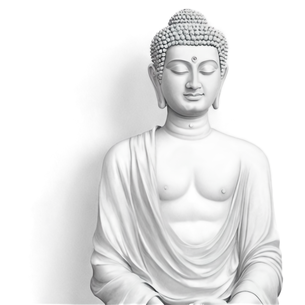 Gautam-Buddha-PNG-Serene-Digital-Portrait-of-the-Enlightened-Sage