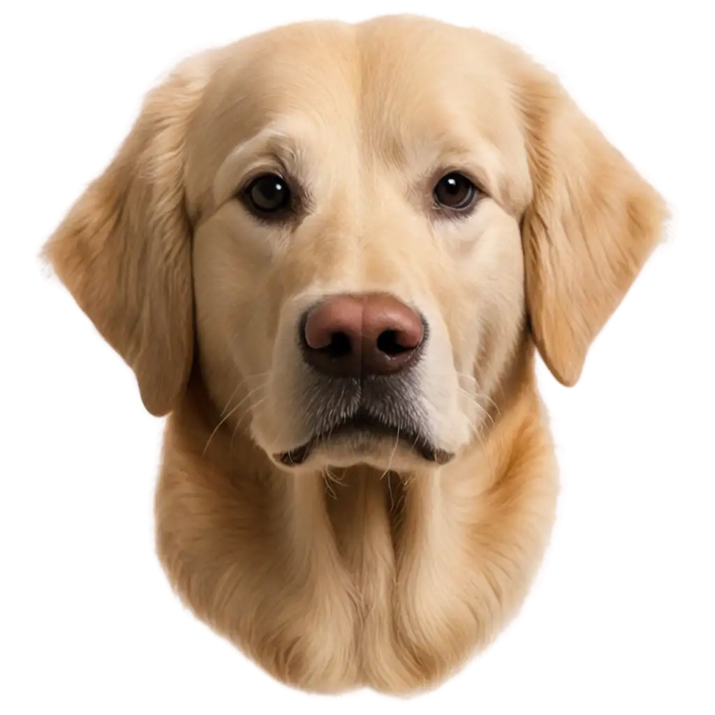Realistic-Golden-Retriever-Head-PNG-HighQuality-Digital-Rendering