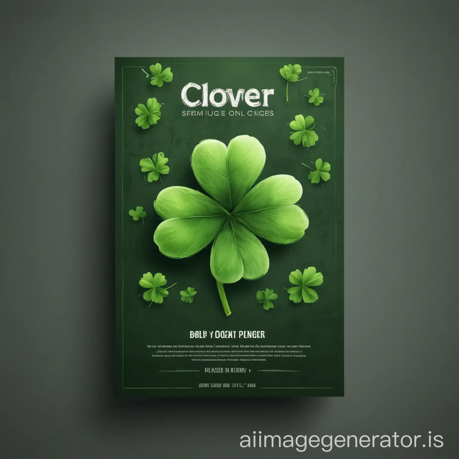 clover promotional design template 