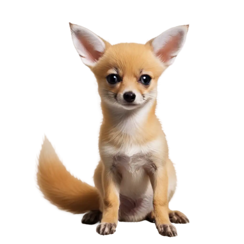 Chihuahua-Fennec-Fox-Hybrid-PNG-A-Unique-Blend-of-Canine-and-Vulpine-Charm