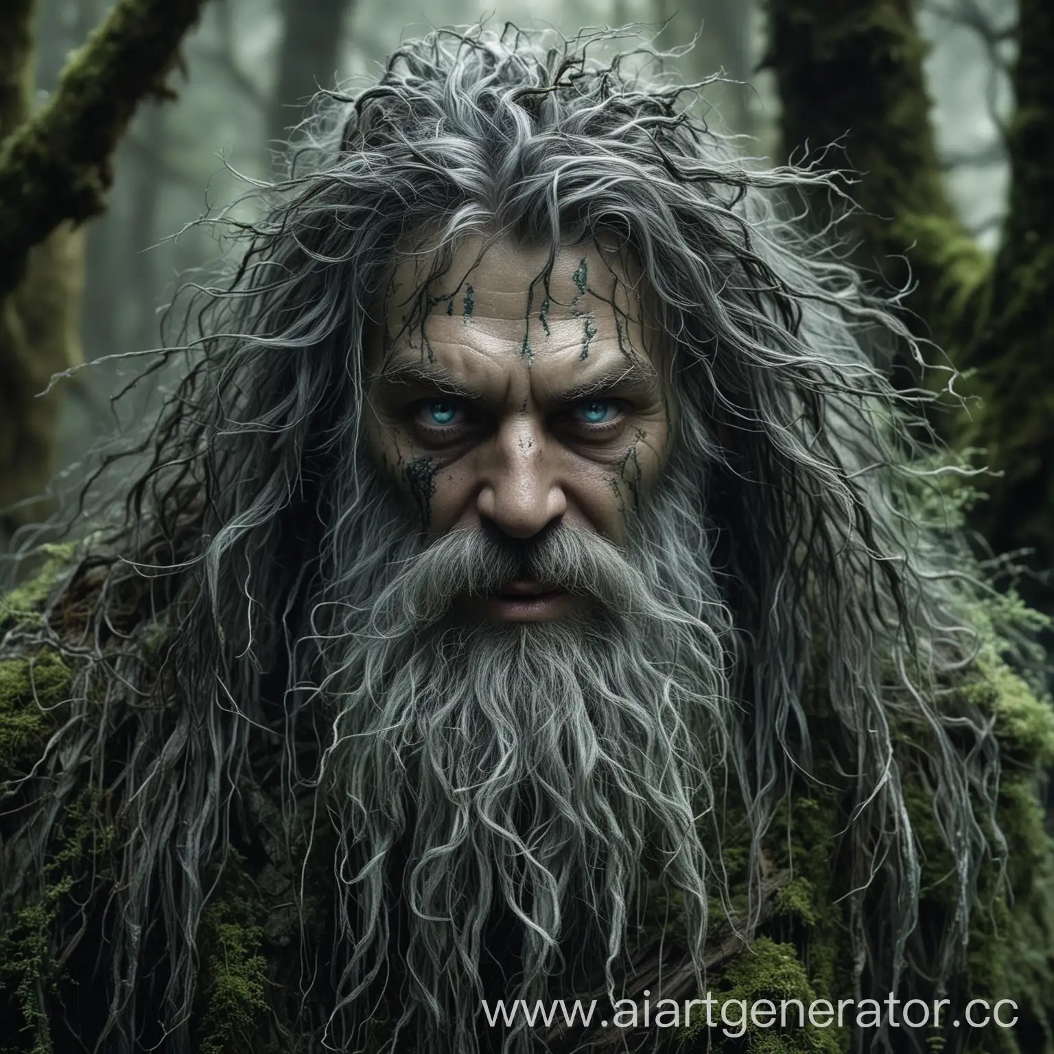 Sinister-Forest-Spirit-with-Untamed-Beard-and-Emerald-Eyes