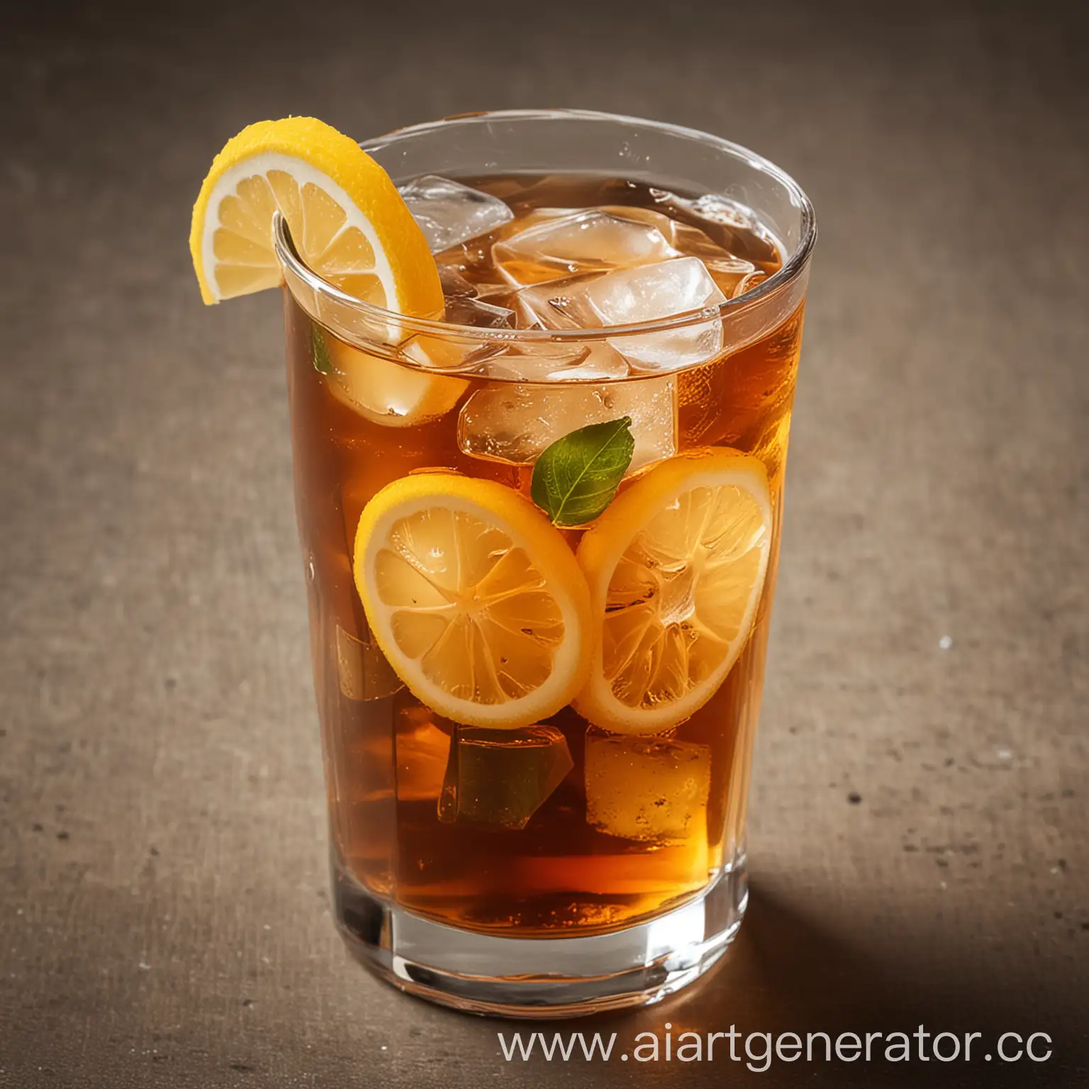Refreshing-Glass-of-Iced-Tea-on-a-Summer-Day