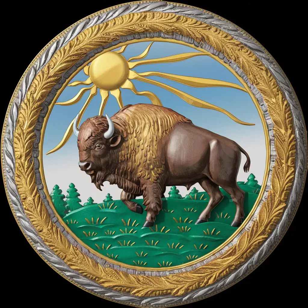 Coat of arms of the Bizonov Republic