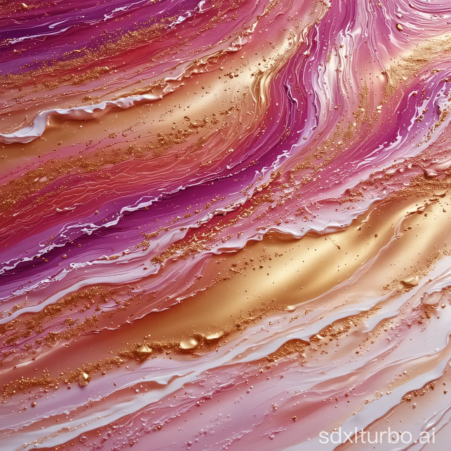 Shimmering-Purple-Water-with-Pink-and-Gold-Gradient-Background