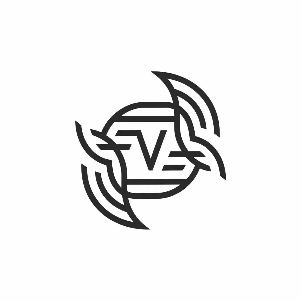 a logo design,with the text "SV-SPACE", main symbol:Two letters: S and V. The shape of the letter can be altered to form a pattern.,Minimalistic,be used in Internet industry,clear background