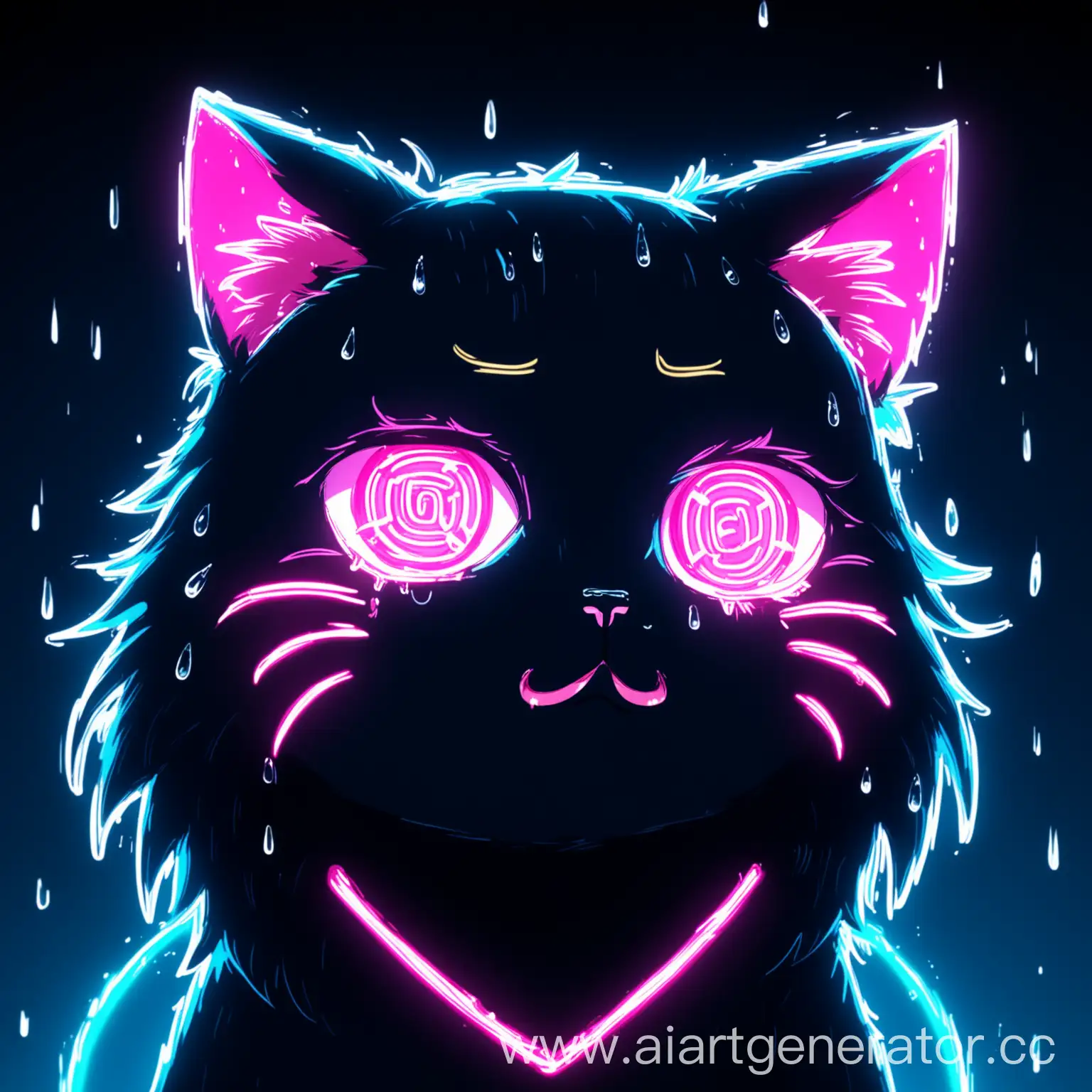 Neon-Cat-Crying-in-Anime-Style-8K