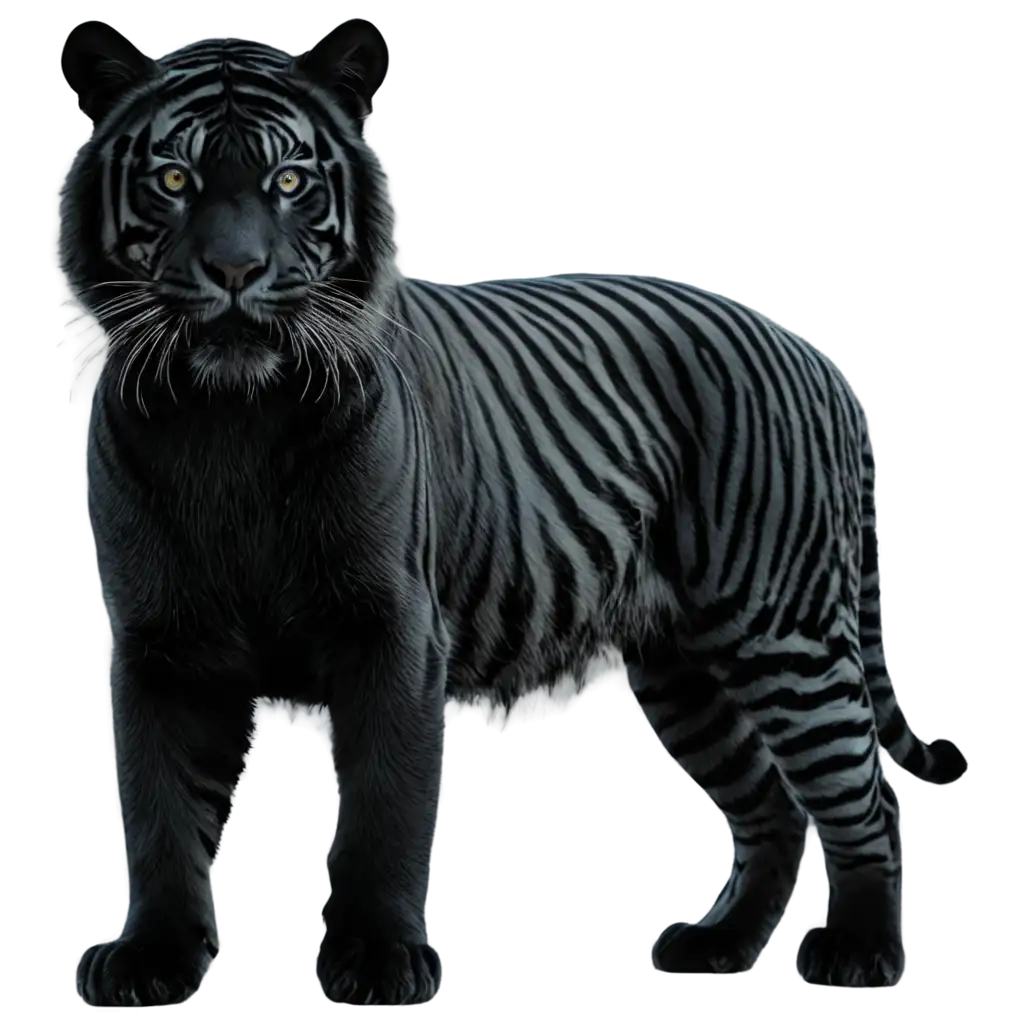 Stunning Black Tiger PNG Image Unleashing the Power of HighQuality ...