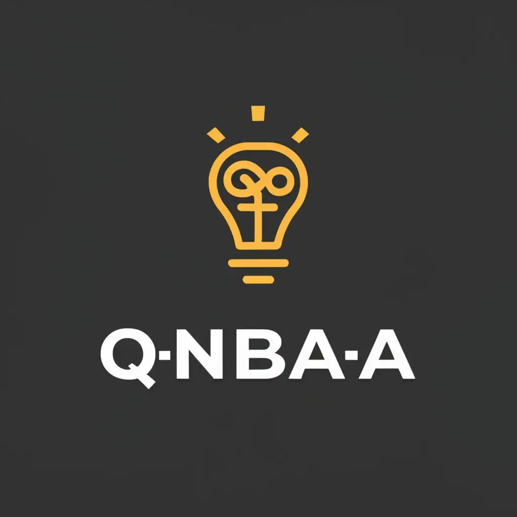 a logo design,with the text "Smart Personal Finance Assistant(QNBAA)", main symbol:Leave the calculation to us,complex,be used in Finance industry,clear background