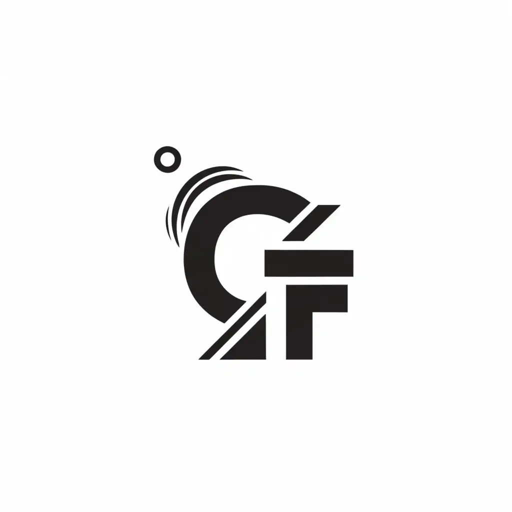 a logo design,with the text "CF", main symbol:CF,Minimalistic,be used in Others industry,clear background